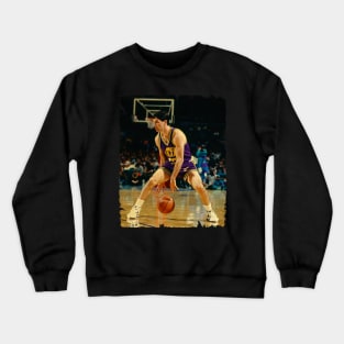 John Stockton - Vintage Design Of Basketball Crewneck Sweatshirt